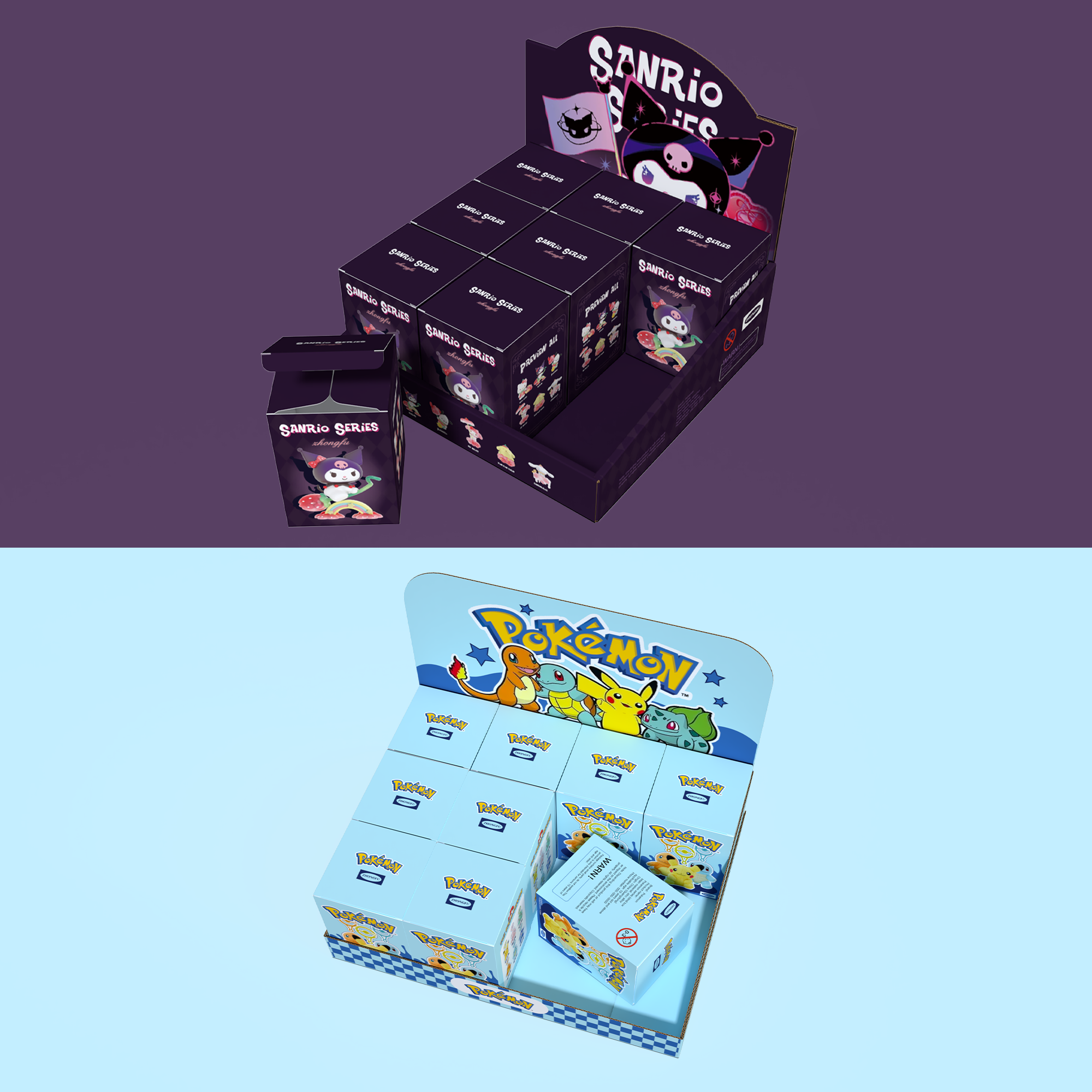 POP Counter Display Tray