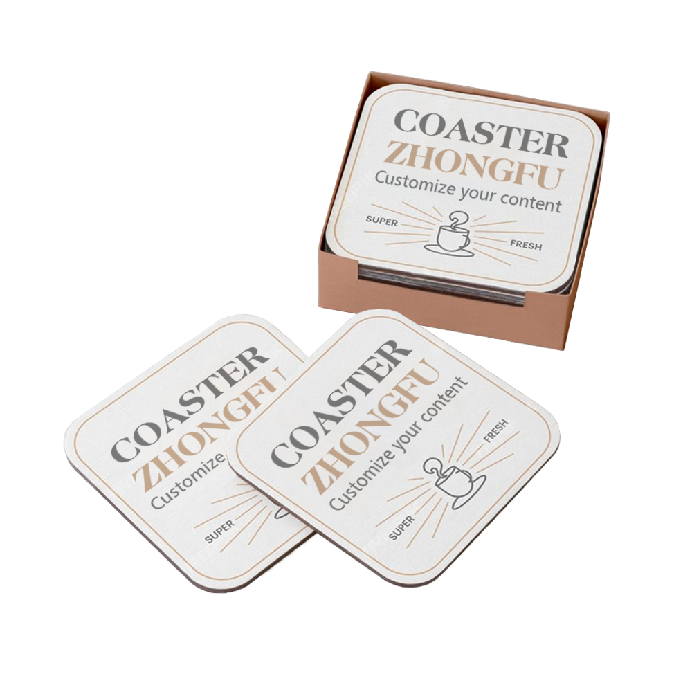 Make a Statement with Custom Printed Coasters