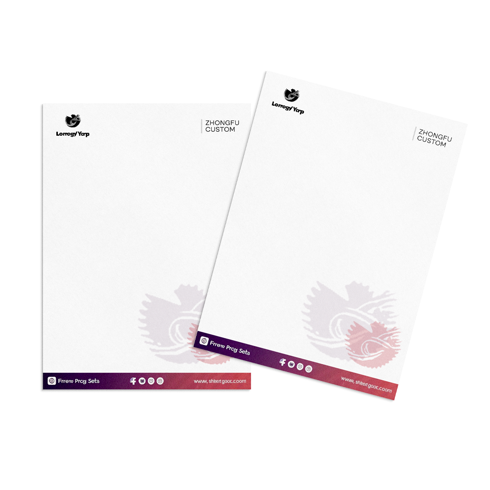  Custom Printed Letterhead