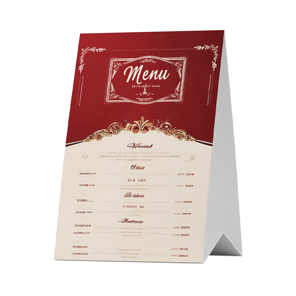 Custom Printed Table Tents