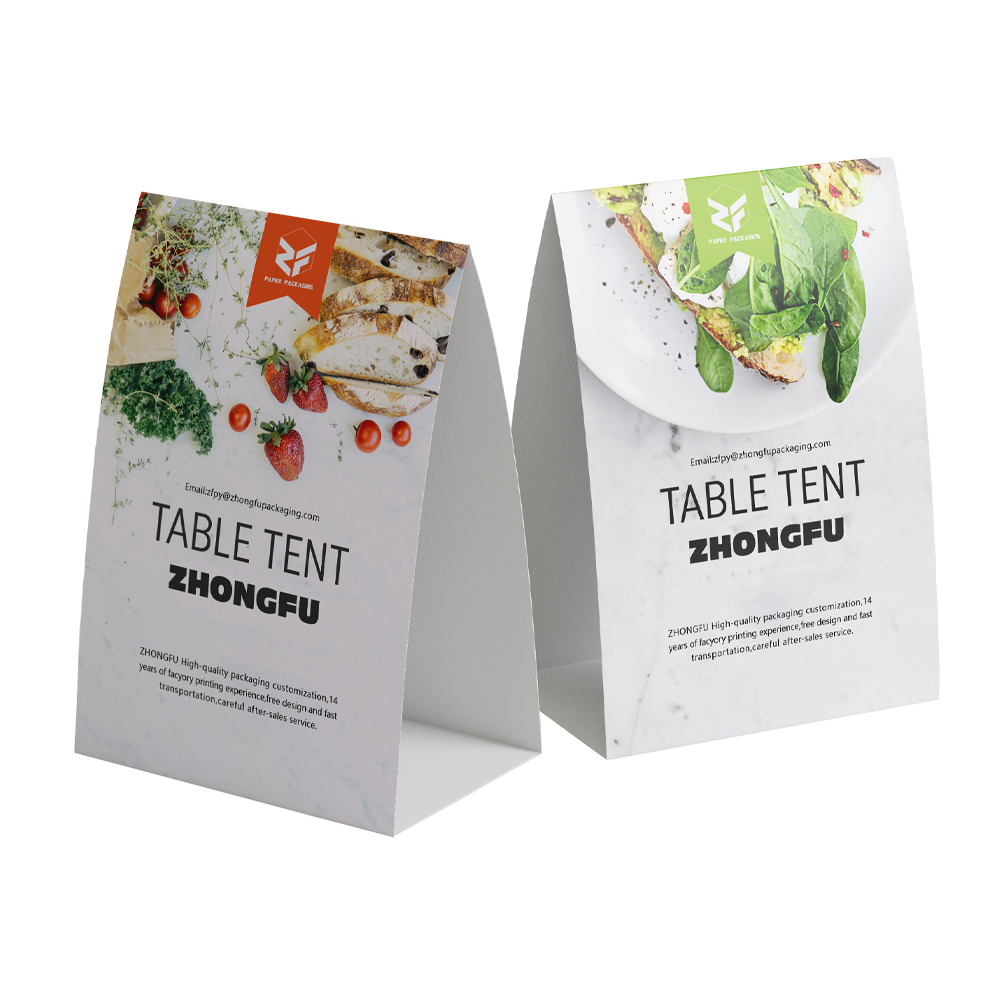 Custom Printed Table Tents