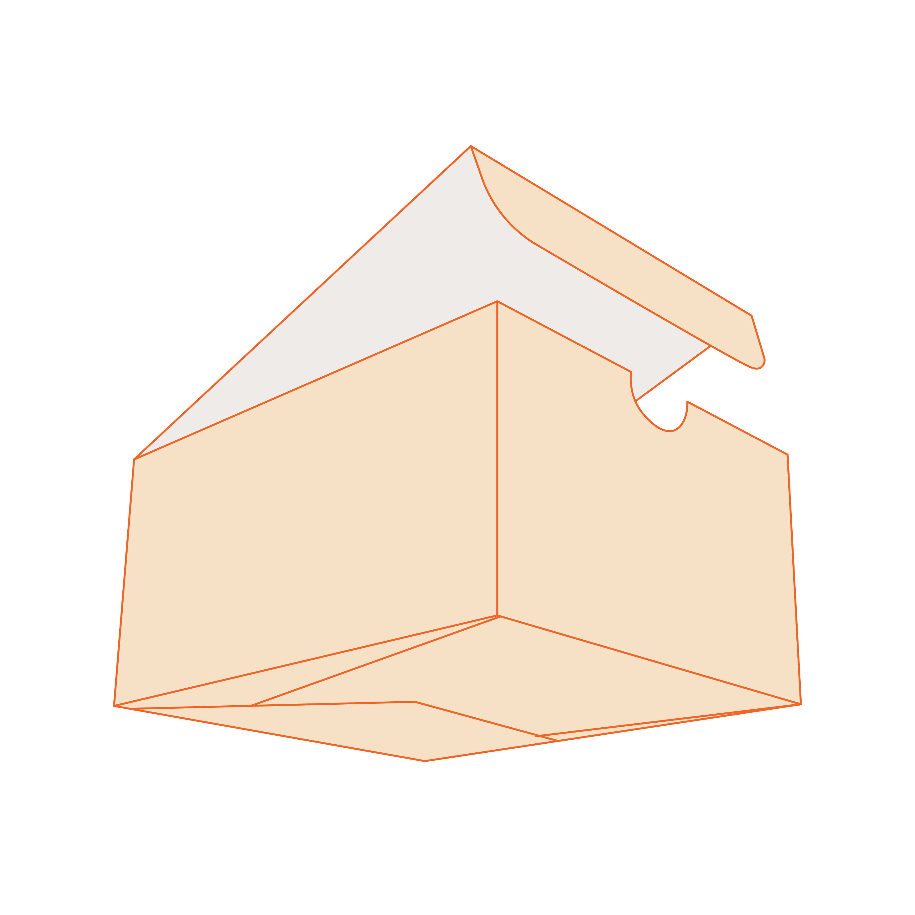 1-2-3 Bottom Display Box with Lid